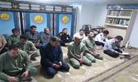 برگزاری مراسم پرفیض زیارت عاشورا در بیمارستان